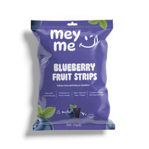 Yaban Mersinli Meyve Şeritleri